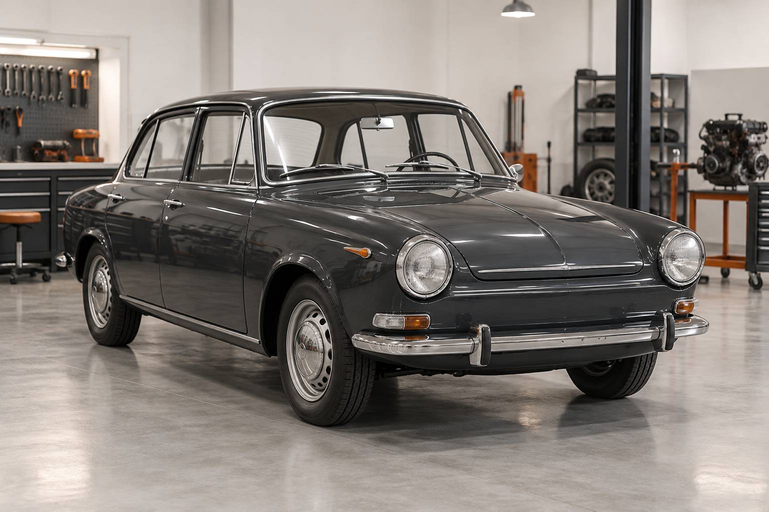 Illustration éditoriale du sujet : Renault 10 (1965-71) : l’histoire méconnue du vilain petit canard de l’automobile