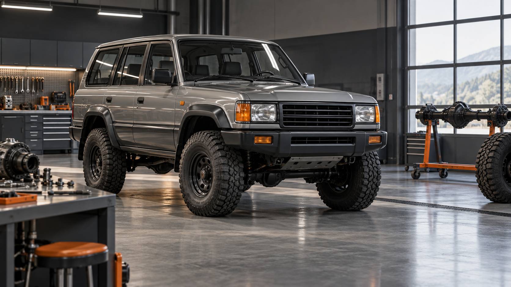 Illustration éditoriale du sujet : Toyota 4Runner : Le SUV Tout-Terrain Polyvalent par Excellence
